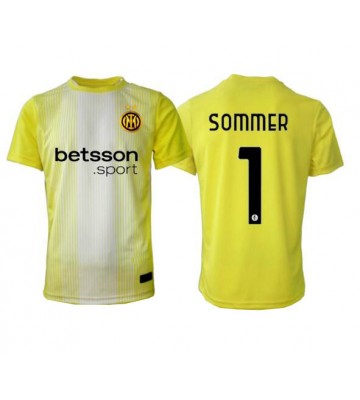 Inter Milan Yann Sommer #1 Målvakt Bortatröja 2025-26 Kortärmad